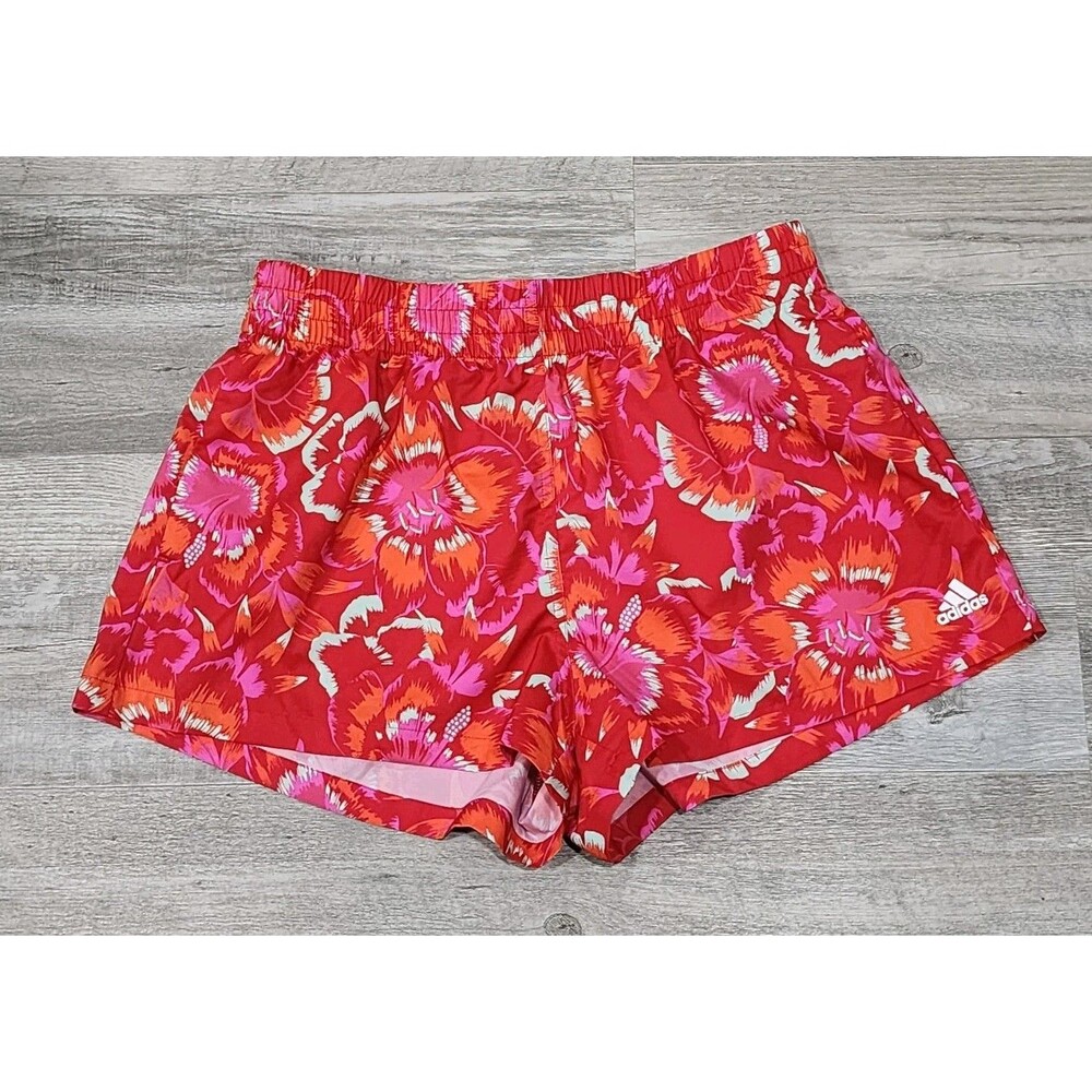 Adidas Originals x Farm Rio Women's Floral Track Shorts Sizes Medium